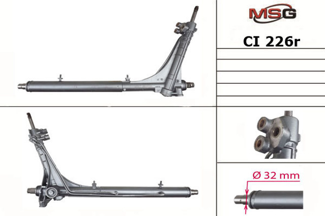 1385339080 Fiat/Alfa/Lancia Cremallera caja de direccion