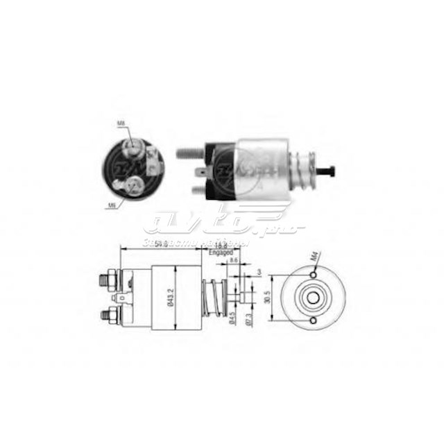 ZM1391 ZM interruptor magnético, estárter