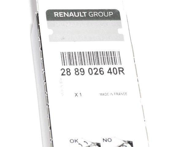 Escobillas de limpiaparabrisas delanteras Renault (RVI) 288902640R