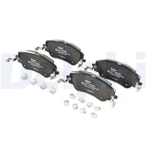 Pastillas de freno delanteras Peugeot/Citroen 1681371180
