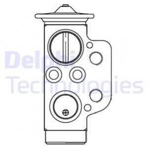 Válvula de expansión, aire acondicionado DELPHI CB1022V