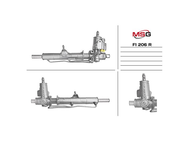 FI205R MSG Rebuilding Cremallera caja de direccion