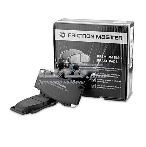 MKD1179 Friction Master pastillas de freno delanteras