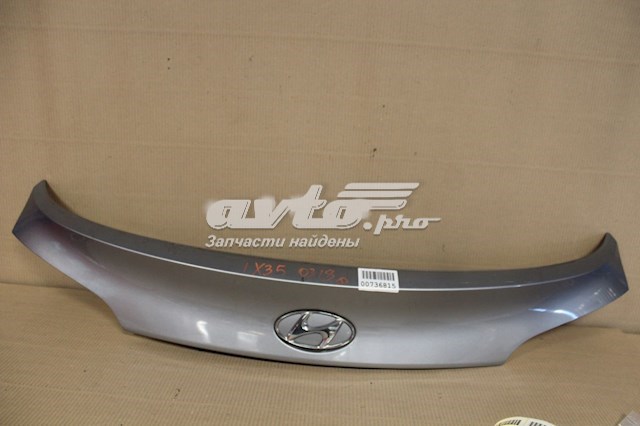 Moldura de la puerta trasera 873712S000 Hyundai/Kia