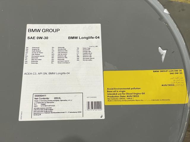 83212465856 BMW Aceite