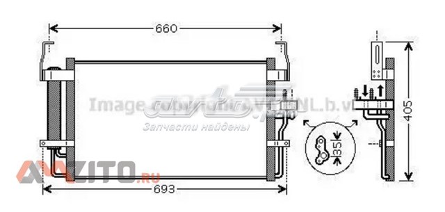 HY5092D AVA condensador aire acondicionado