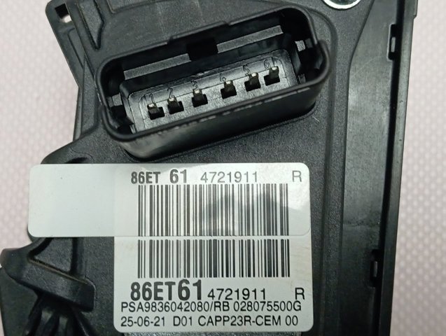 Comprar 9836042080 Opel Pedal del acelerador