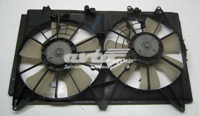 L33L15025C Mazda difusor de radiador, ventilador de refrigeración, condensador del aire acondicionado, completo con motor y rodete