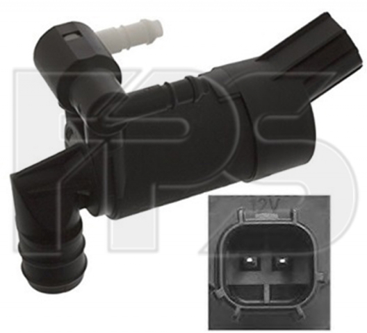 Bomba-motor de limpiaparabrisas delantero/trasero FPS FP2813RK2