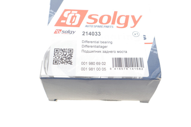 Rodamiento interior del piñón del diferencial trasero Solgy 214033 precio, desde 25,25 EUR
