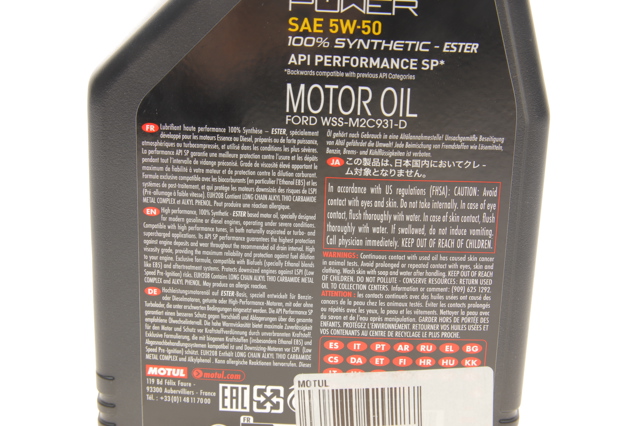 Aceite de motor 824701 Motul