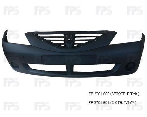 FP2701901 FPS Paragolpes delantero