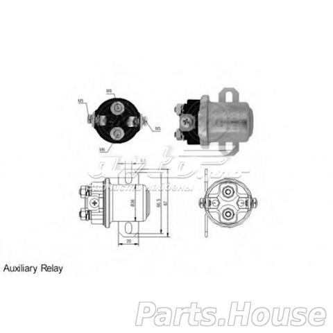 ZM4408 ZM relé, motor de arranque