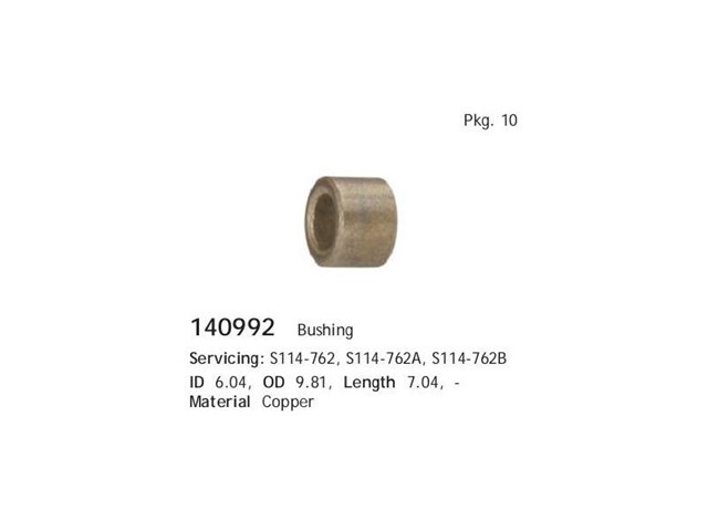 Buje de arranque Cargo 140746 precio, desde 2,16 EUR