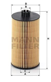HU931X Mann-Filter Filtro aceite