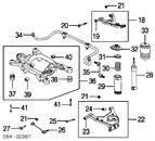 RPD500260 Land Rover amortiguador trasero