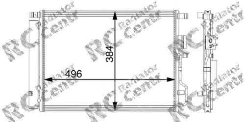 CD811275M Koyorad condensador aire acondicionado