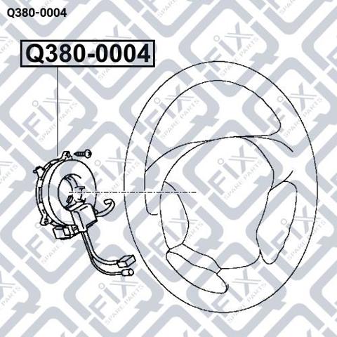 Anillo de contacto del volante Q-fix Q3800004 precio, desde 29,16 EUR