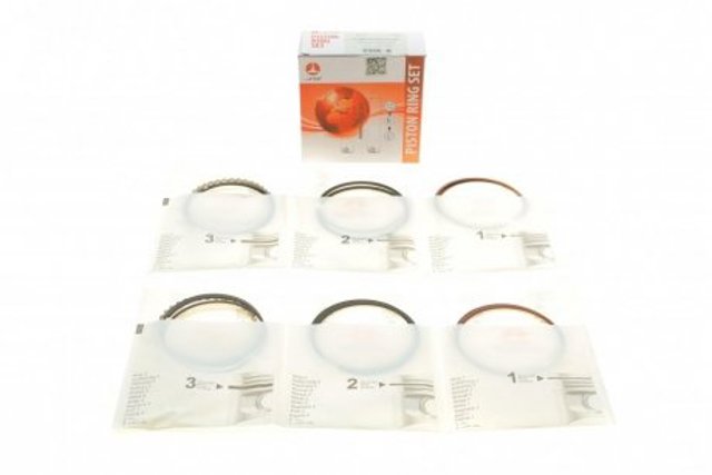 Juego de aros de pistón para motor, sobremedida (+0,25 mm) PRDAE493548025SET AMP/Paradowscy