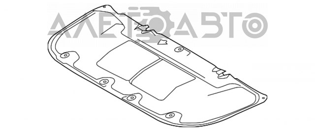 Aislamiento del Capó para Toyota RAV4 (A4)