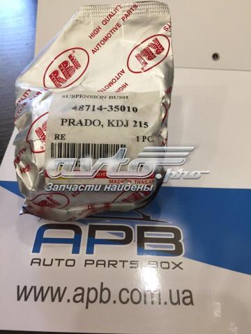 Buje del brazo longitudinal superior trasero T25KJ215 RBI