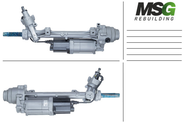 Caja de dirección MSG Rebuilding BW410NLR5R