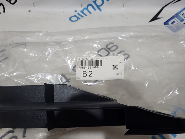 Comprar 17A8543219B9 VAG Tapa del gancho de remolque del parachoques delantero izquierdo