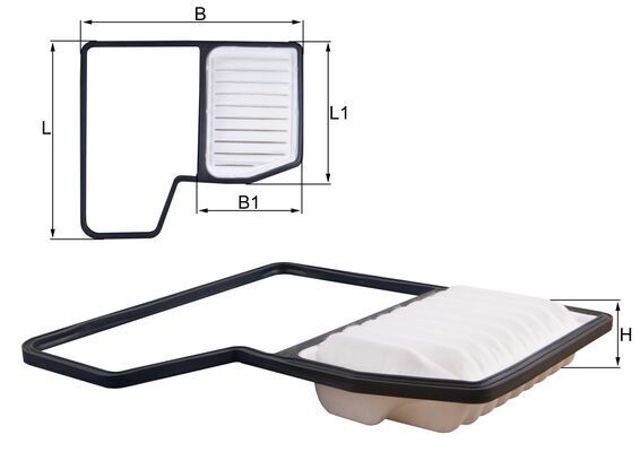 Filtro aire Suzuki 1378062R70000