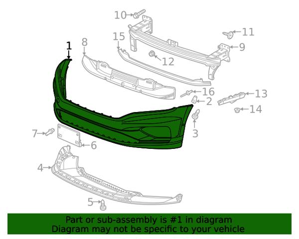 Parachoques VAG 561807221JGRU