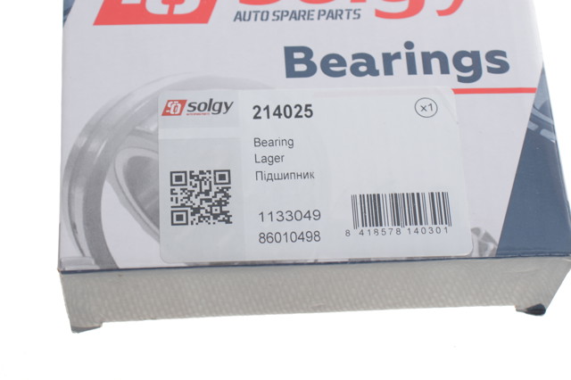 Comprar 214025 Solgy Cojinete exterior de rueda trasera