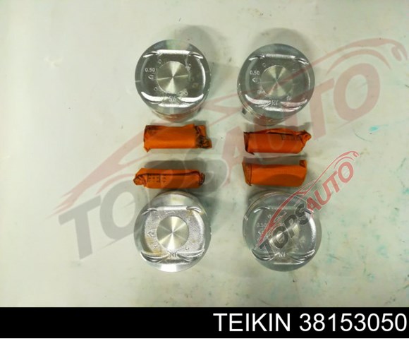 38153050 Teikin juego de piston para motor, 2da reparación (+ 0,50)