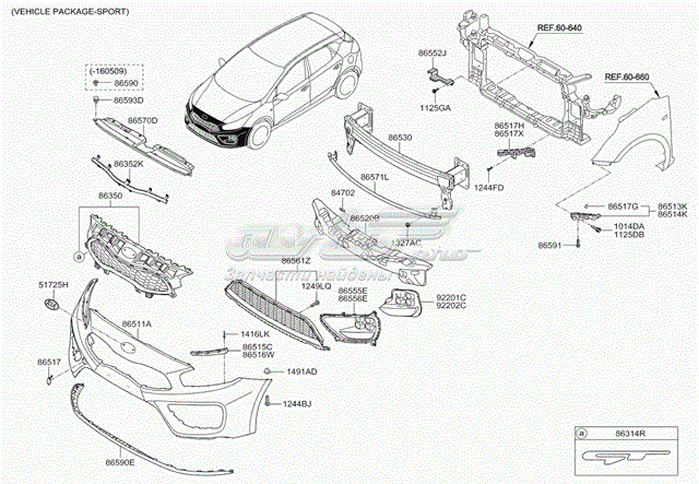 86571A2600 Hyundai/Kia