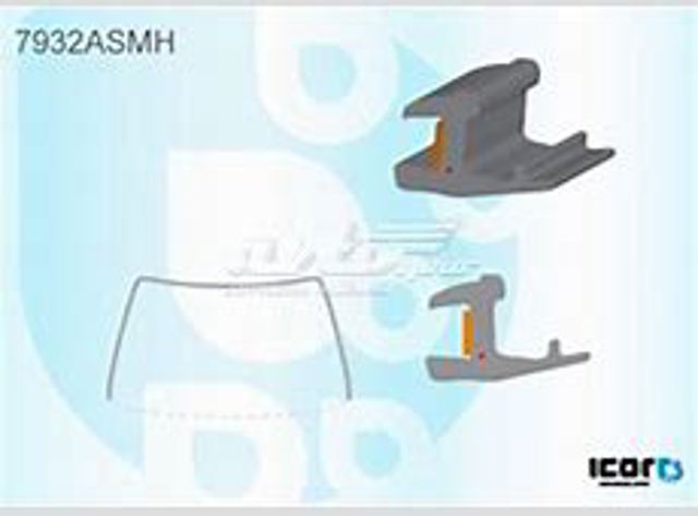 Moldura de parabrisas Subaru Impreza 3 (GH)