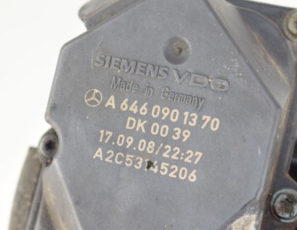 Cuerpo de mariposa A6460901370 Mercedes