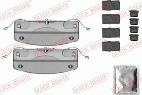 109-0041 Quick Brake conjunto de muelles almohadilla discos delanteros