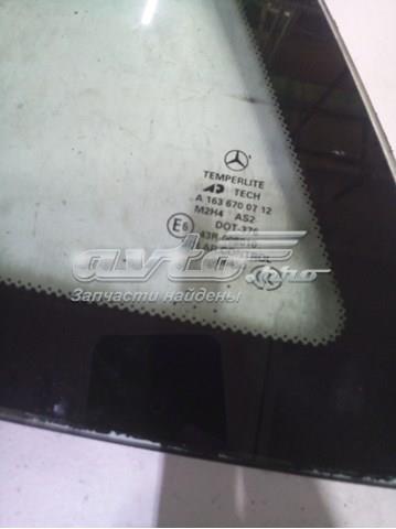 A1636700712 Mercedes ventanilla costado superior izquierda (lado maletero)