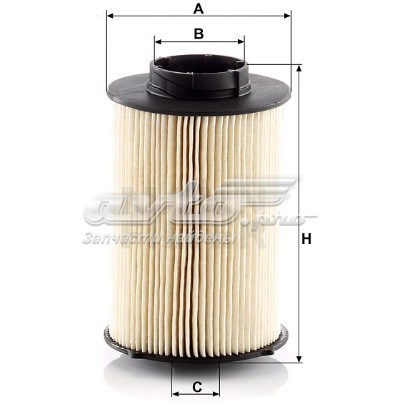 Filtro de combustible PU10020X Mann-Filter