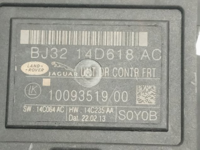 Unidad de confort de la puerta delantera Land Rover BJ3214D618AC