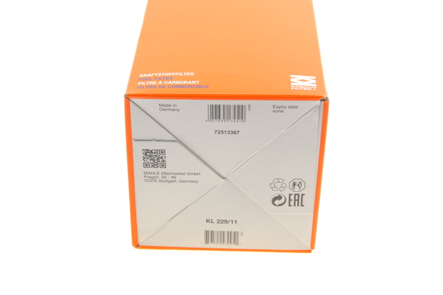 Comprar KL22911 Mahle Original Filtro diesel
