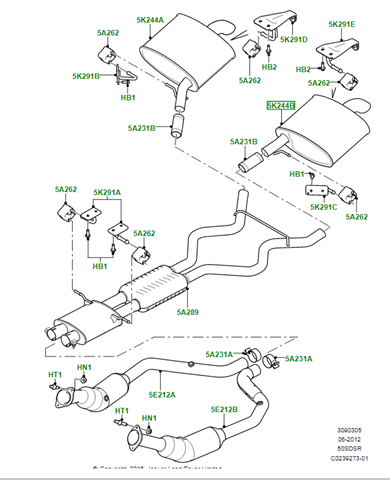 LR038231 Land Rover