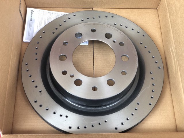4243160350 Toyota Freno de disco trasero