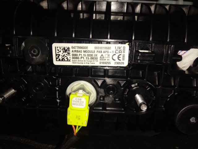 9831018680 Peugeot/Citroen Airbag lateral 