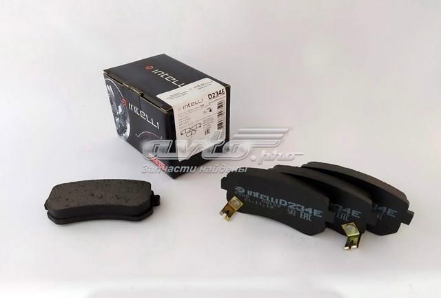 Pastillas de freno traseras de disco DAFMI D234E
