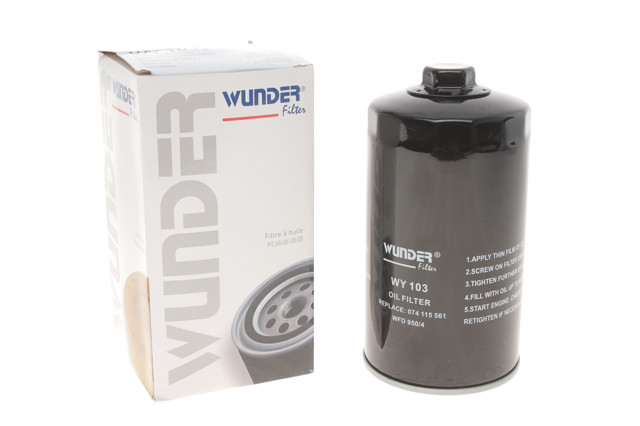 Filtro de aceite WY103 Wunder
