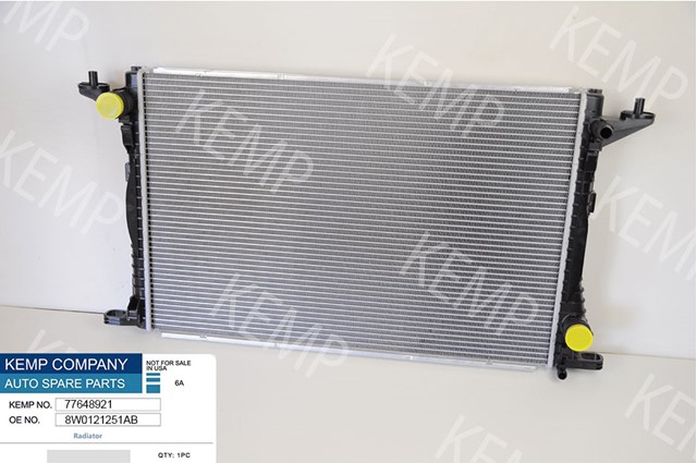 77648921 Kemp radiador refrigeración del motor