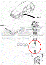 PF400025 Ashok sensor de nivel de agua del filtro de combustible