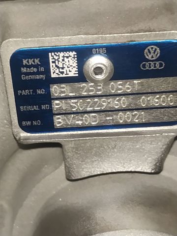 Turbocompresor 54409700021 Borg-Warner