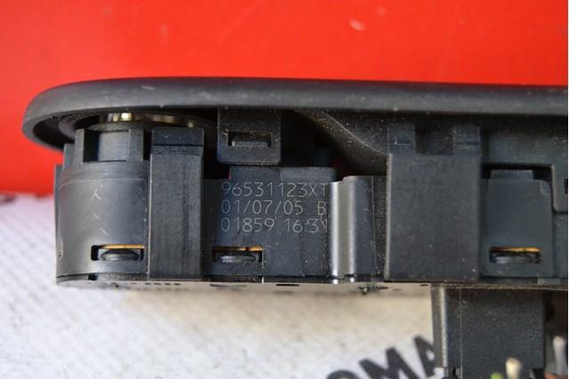 6554KS Peugeot/Citroen interruptor de elevalunas delantera izquierda