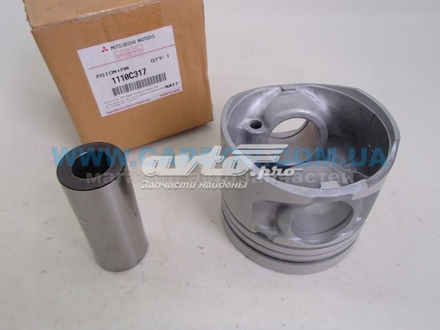 1110C317 Mitsubishi pistón con bulón sin anillos, std