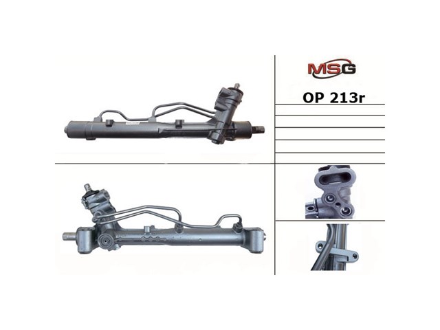 Comprar OP209R MSG Rebuilding Cremallera